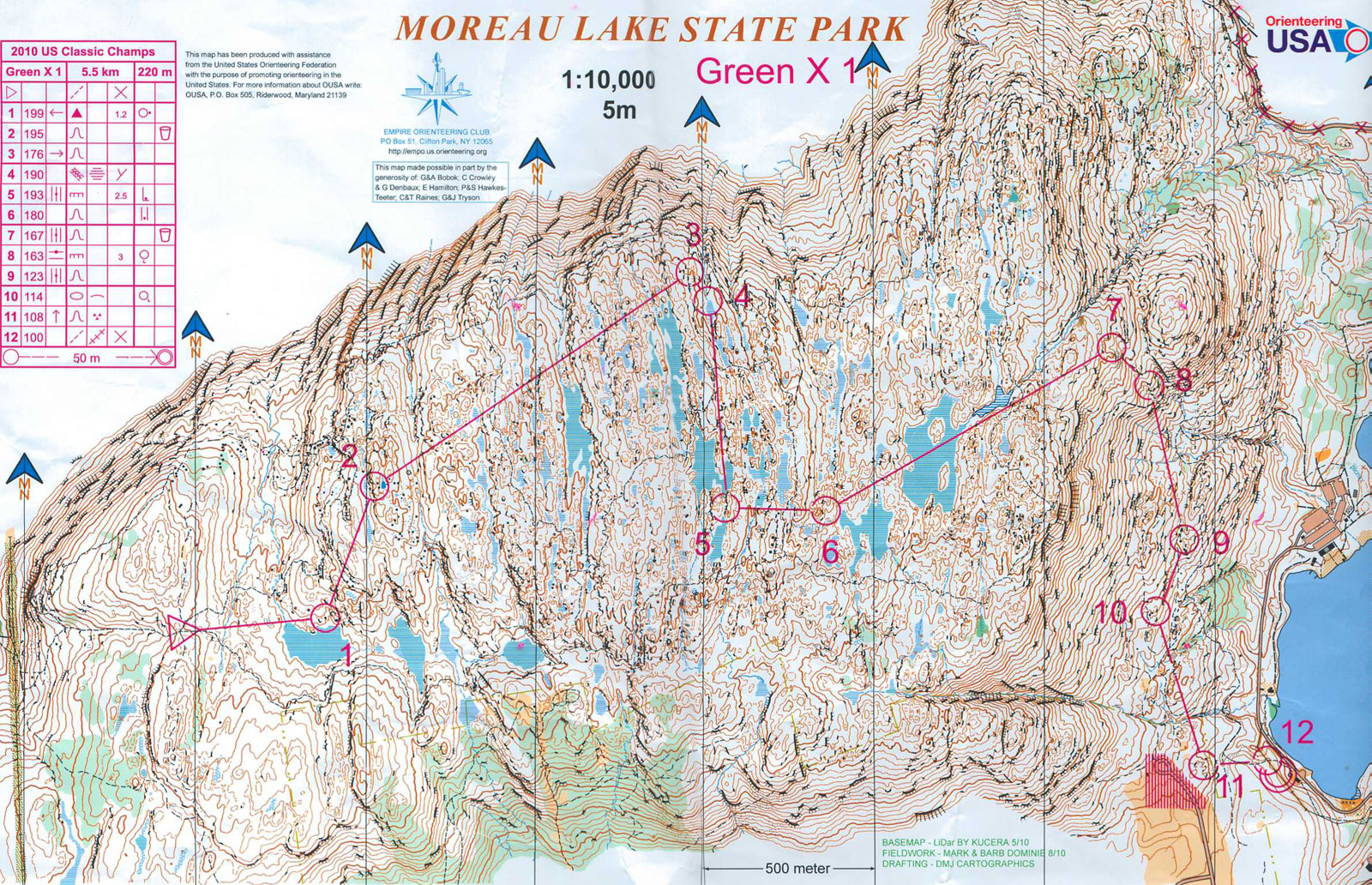 Best terrain in the USA Attackpoint Orienteering training, racing